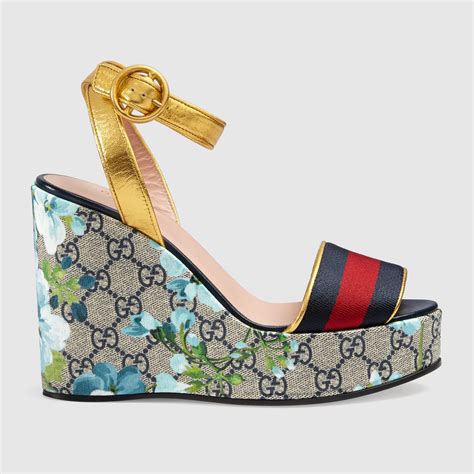 gucci women's wedge shoes|gucci wedge price.